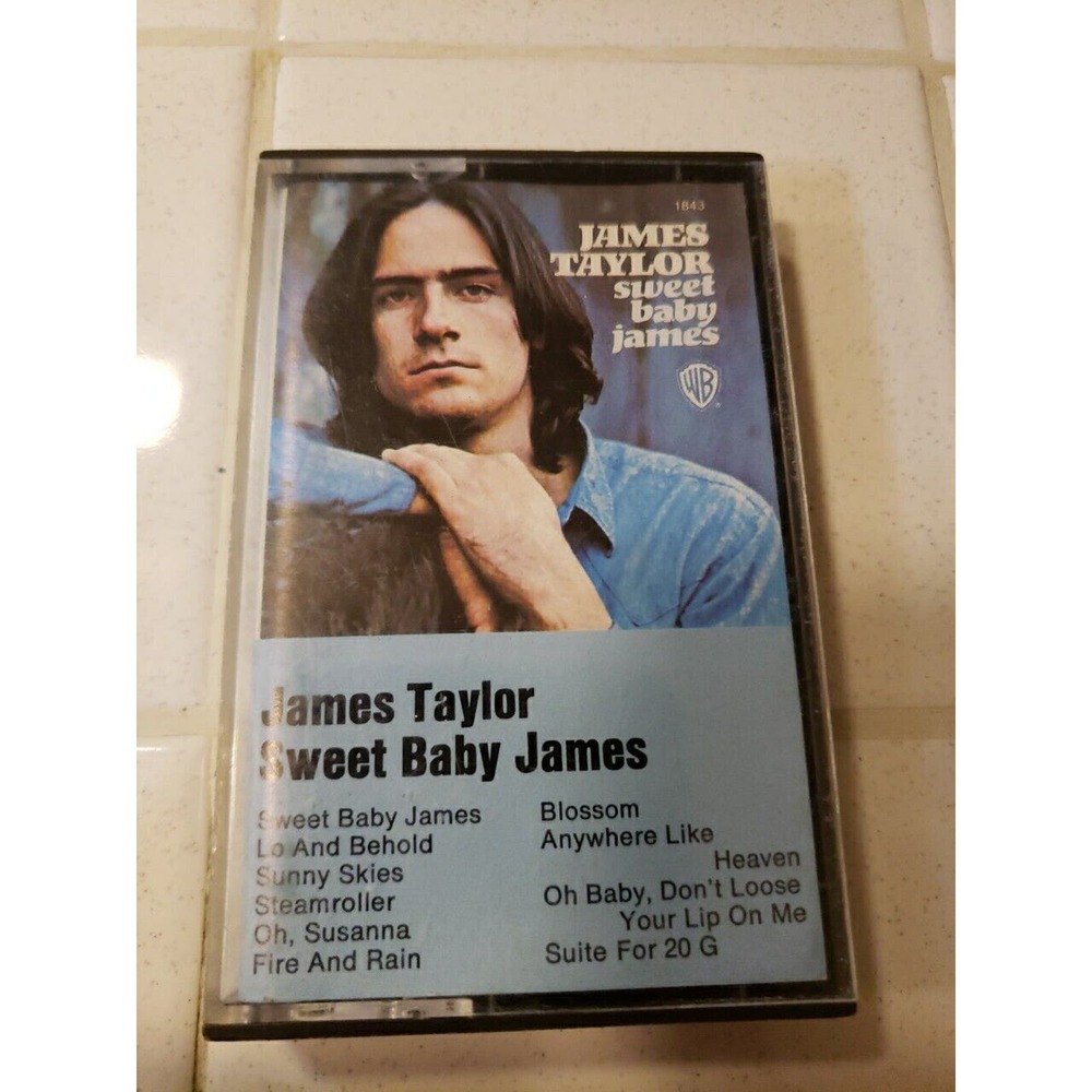 James Taylor Sweet Baby James Cassette Tape